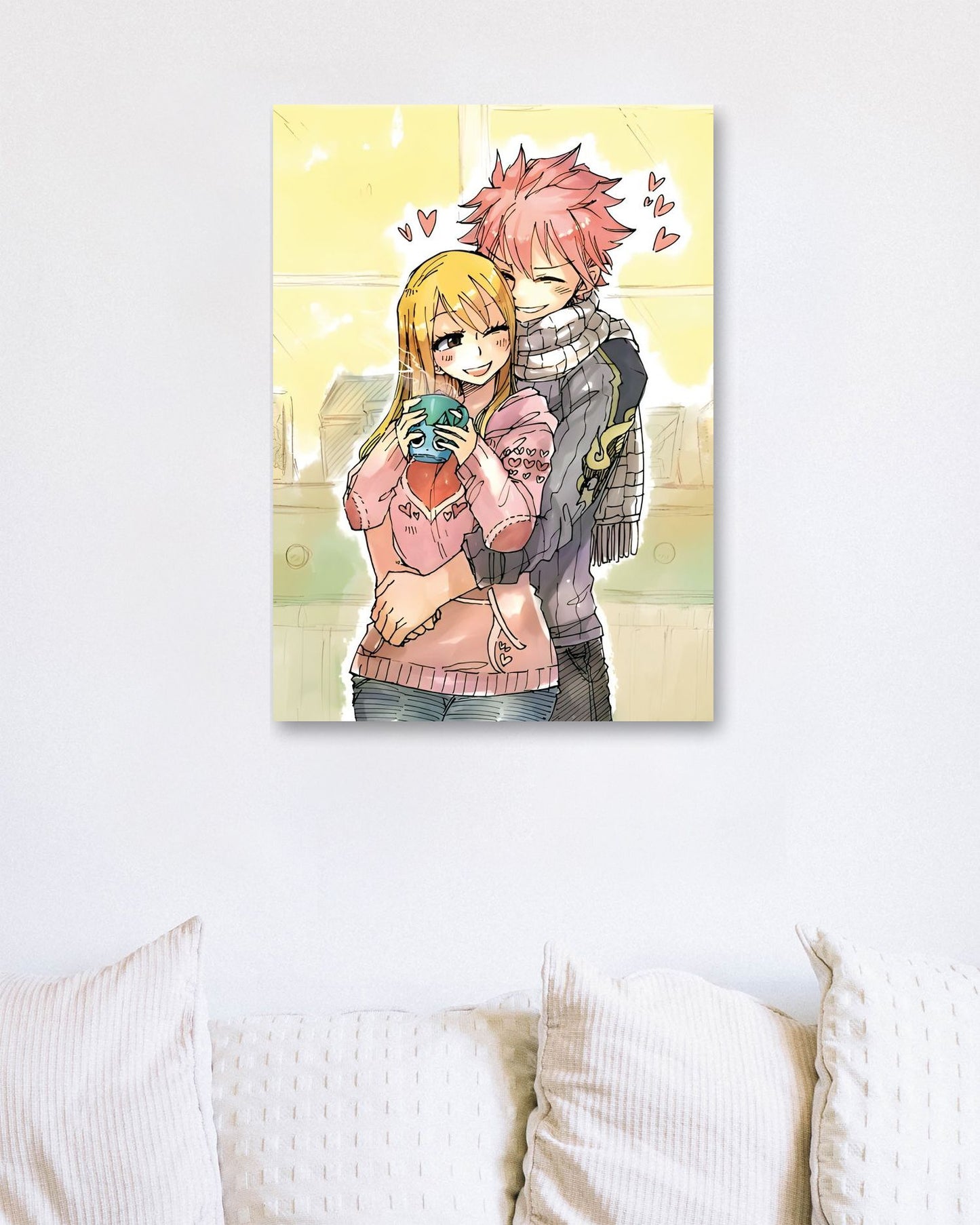 Natsu and Lucy Heartfilia Fairy Tail - @InspireeridaArt