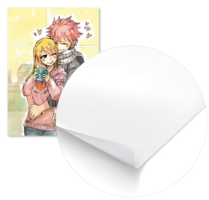 Natsu and Lucy Heartfilia Fairy Tail - @InspireeridaArt