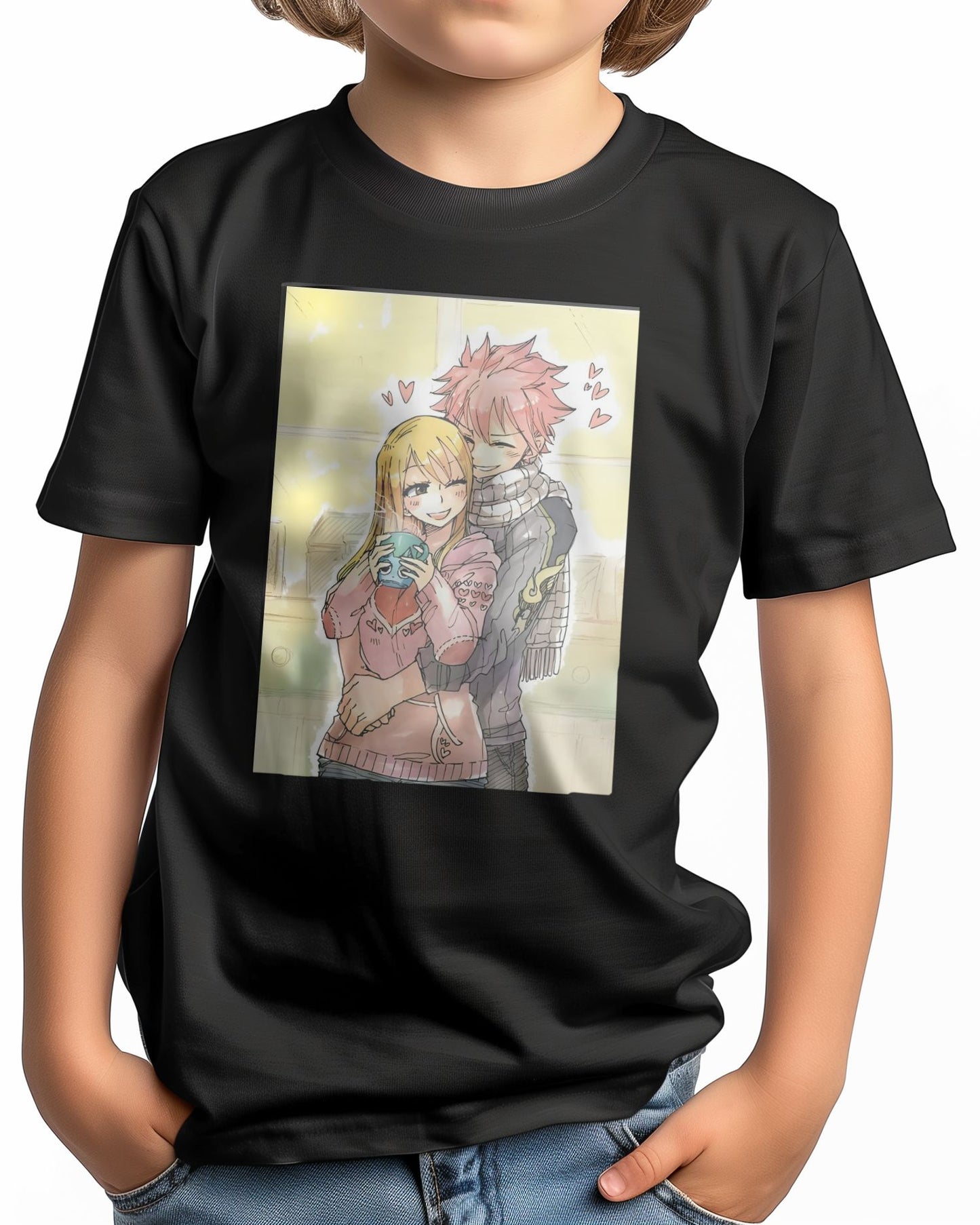 Natsu and Lucy Heartfilia Fairy Tail - @InspireeridaArt