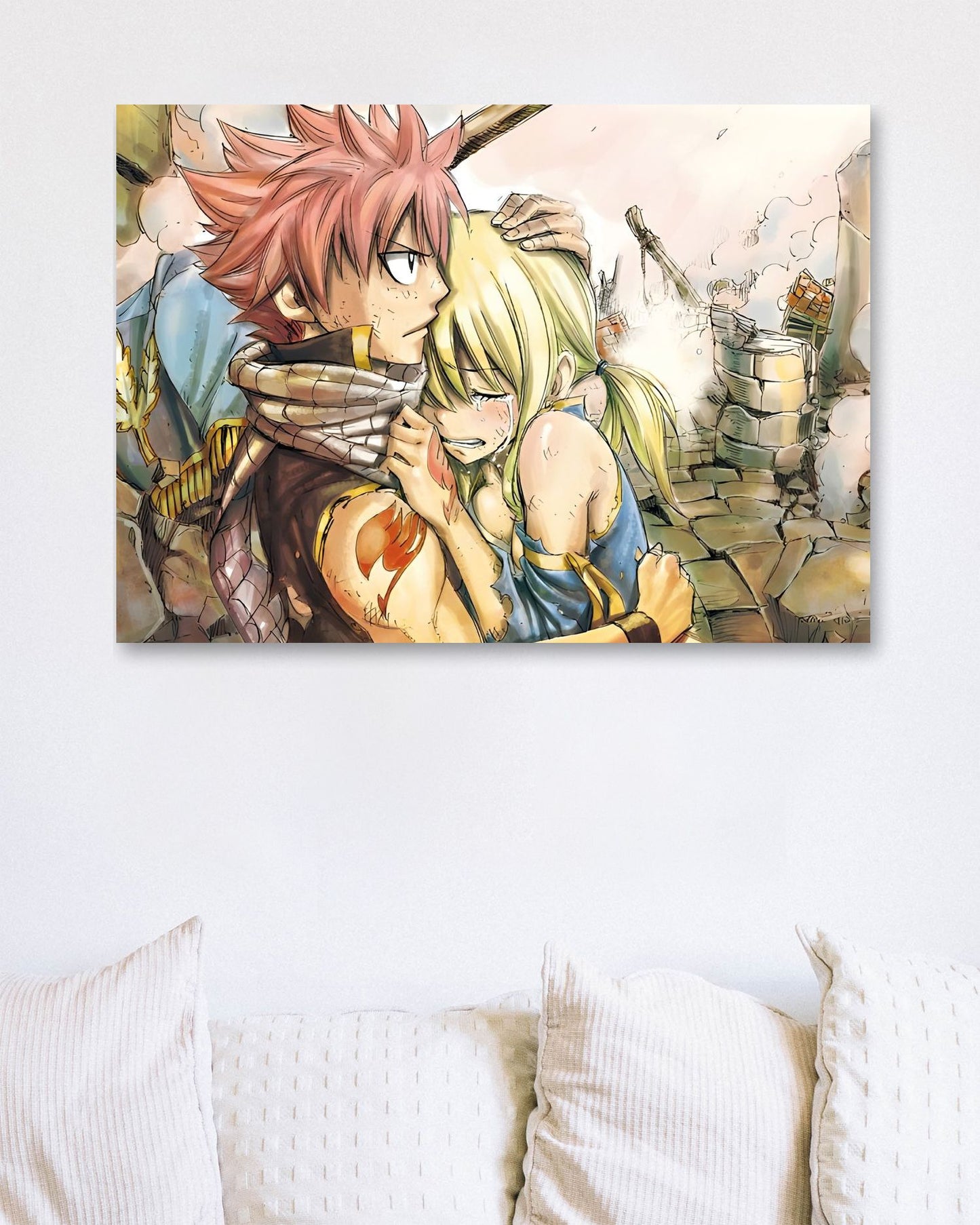 Natsu and Lucy Fairy Tail - @InspireeridaArt