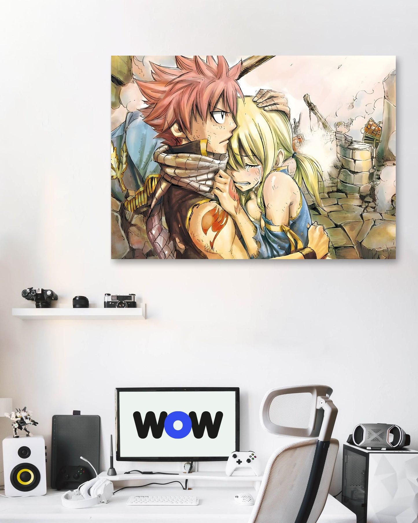 Natsu and Lucy Fairy Tail - @InspireeridaArt