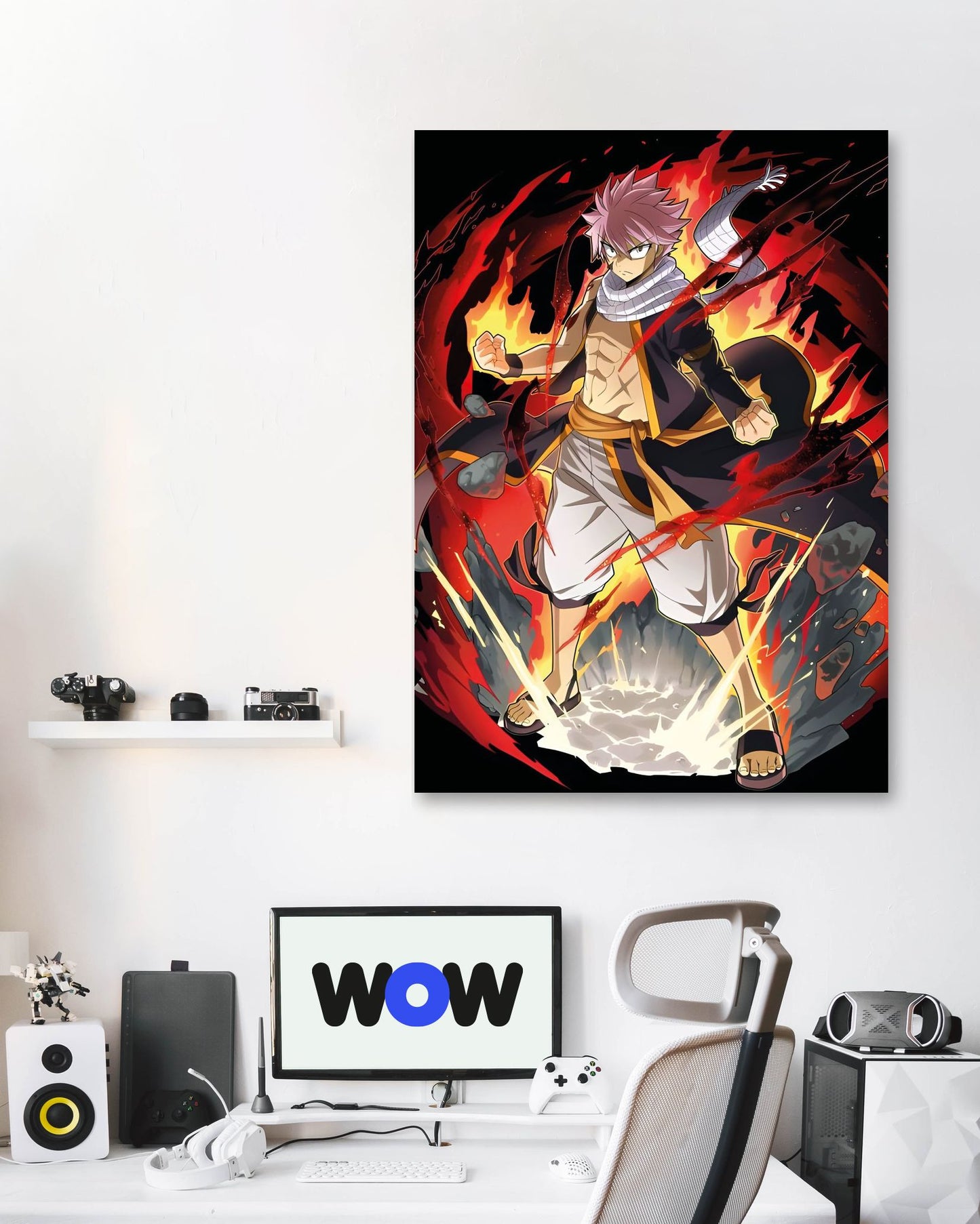 Natsu Dragneel Fire Dragon Slayer - @InspireeridaArt