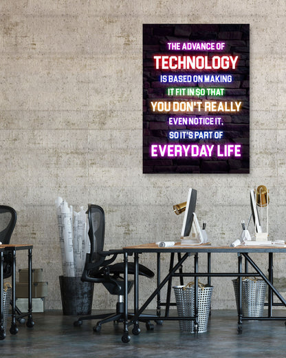 Technology Is Based On Making - @ColorizeStudio