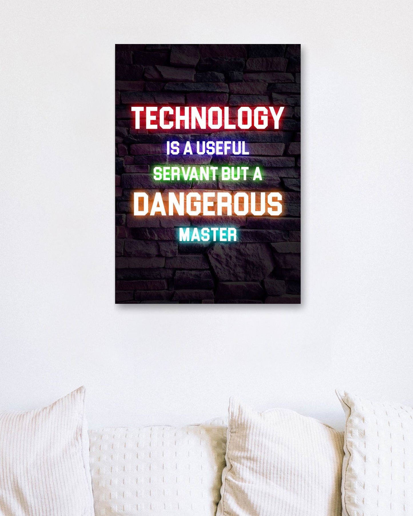 Technology Is A Useful Servant But A Dangerous - @ColorizeStudio