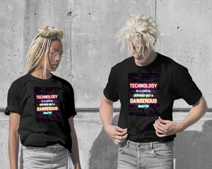 Technology Is A Useful Servant But A Dangerous - @ColorizeStudio