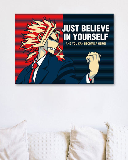 My Hero Academia: Toshinori Yagi - @HidayahCreative