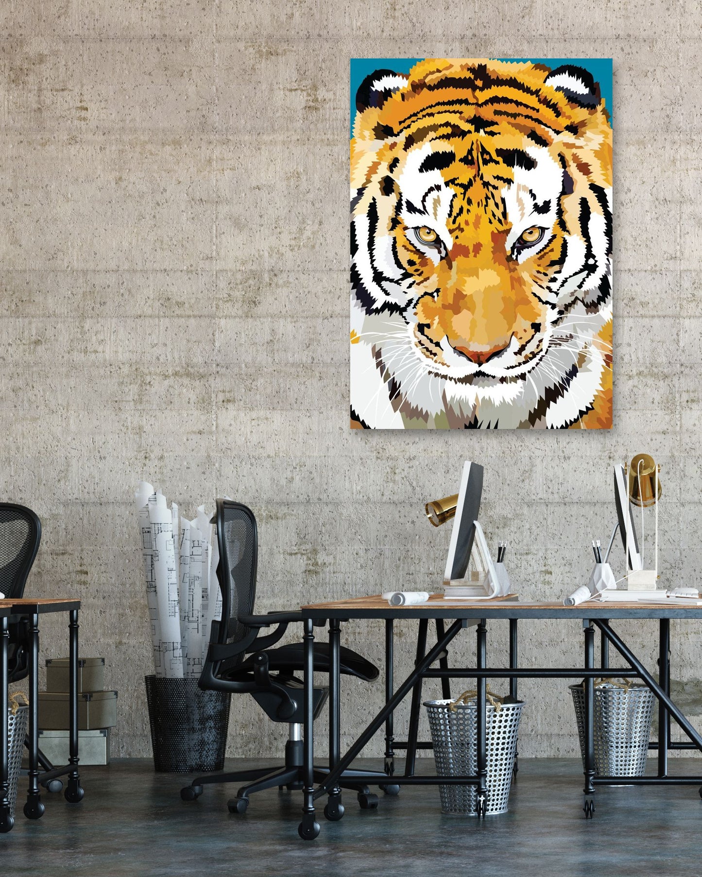 tiger art - @BODAG