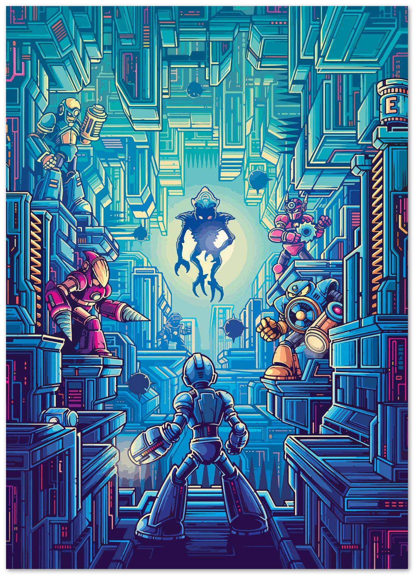 mega man - @HeeyArt