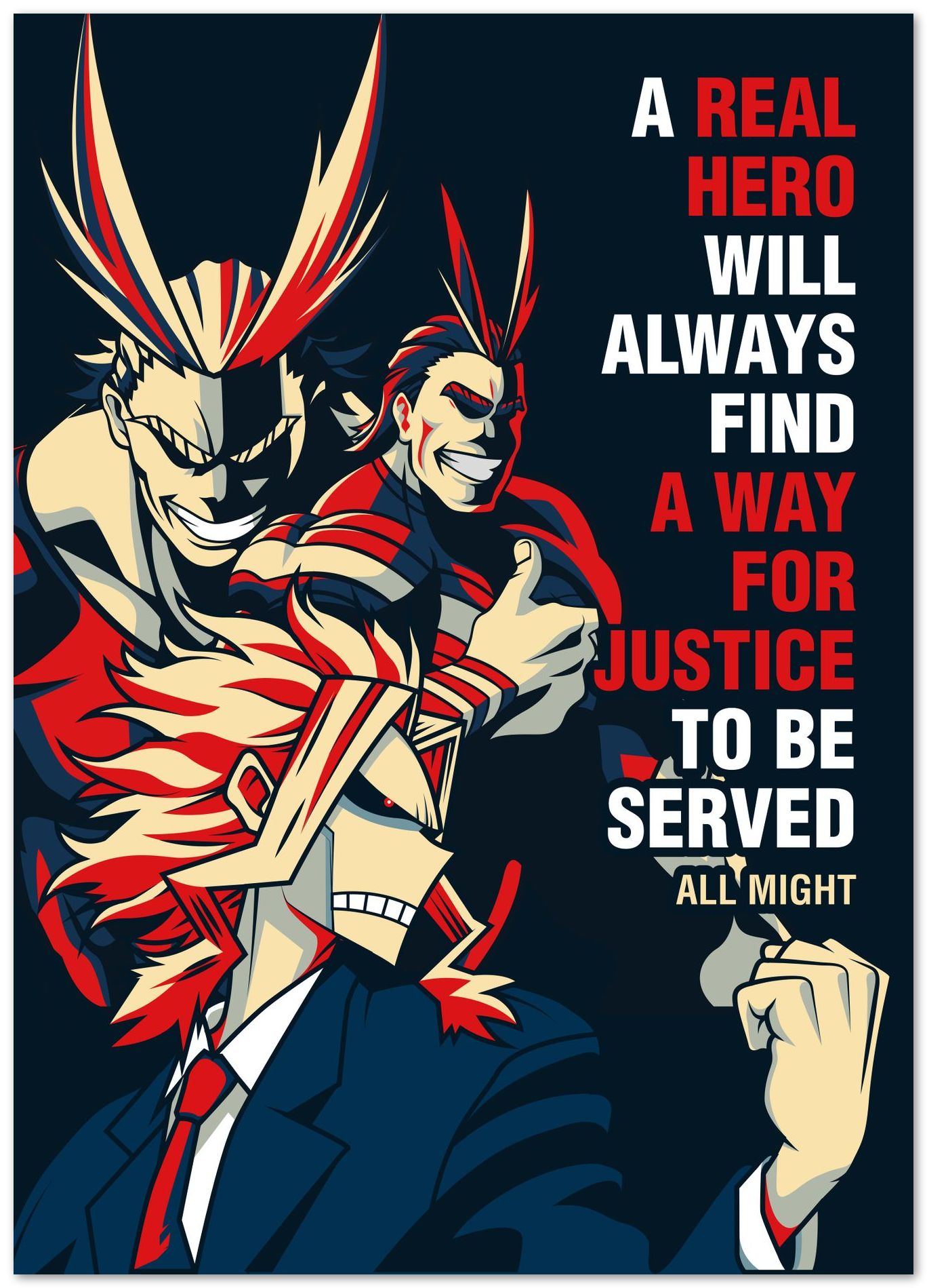 My Hero Academia: All Might - @HidayahCreative