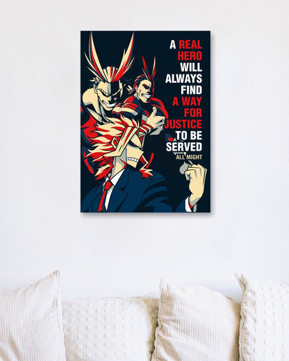 My Hero Academia: All Might - @HidayahCreative