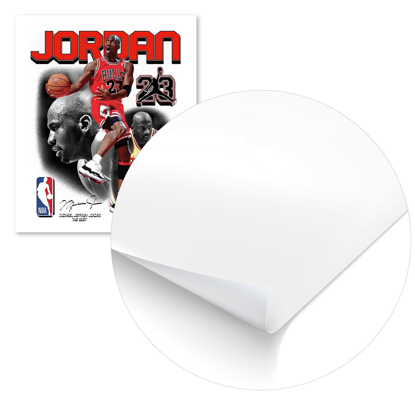 Micheal Jordan Chicago Bulls - @AROMABOLD