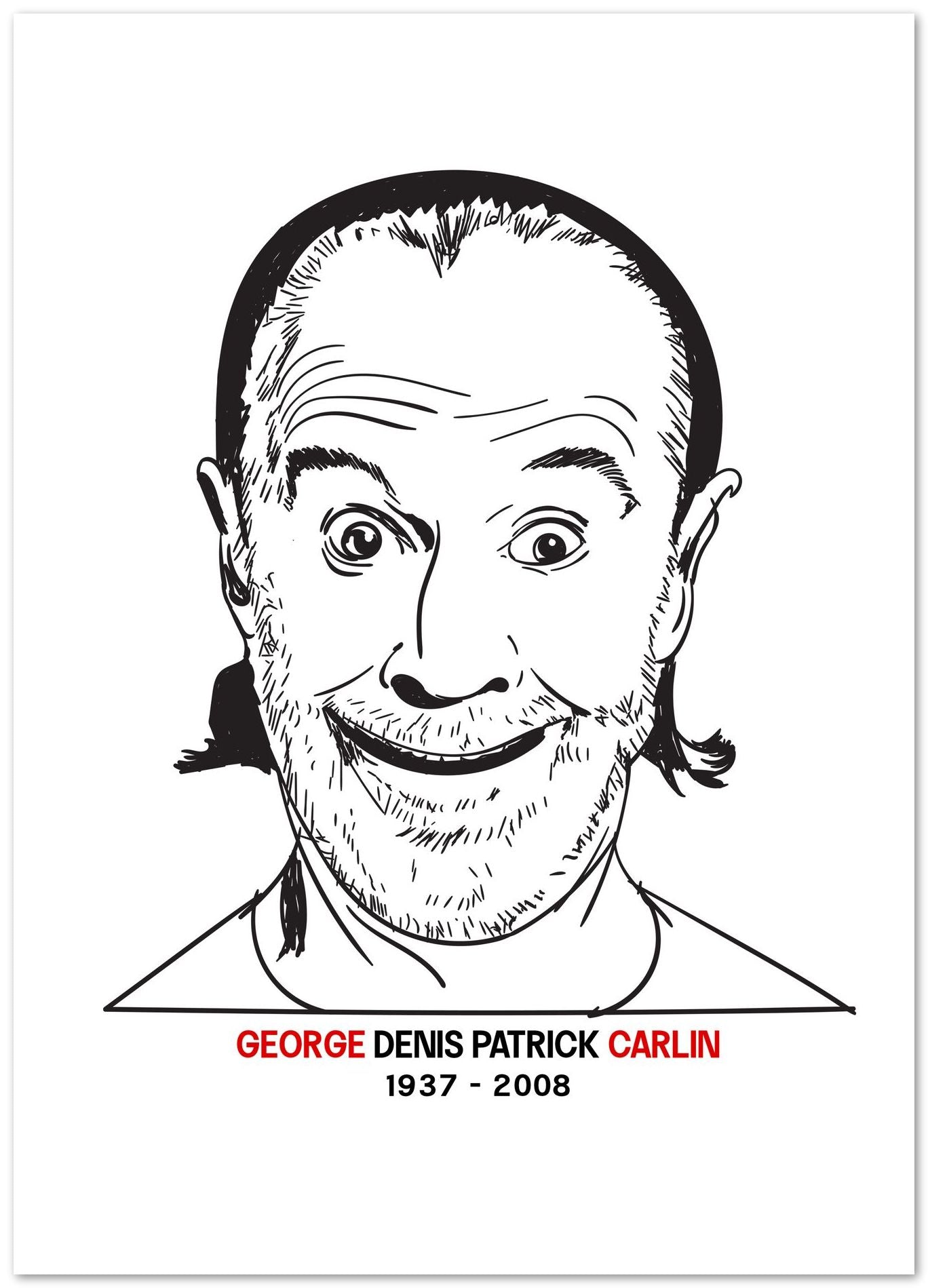 George Carlin - @mamazuka