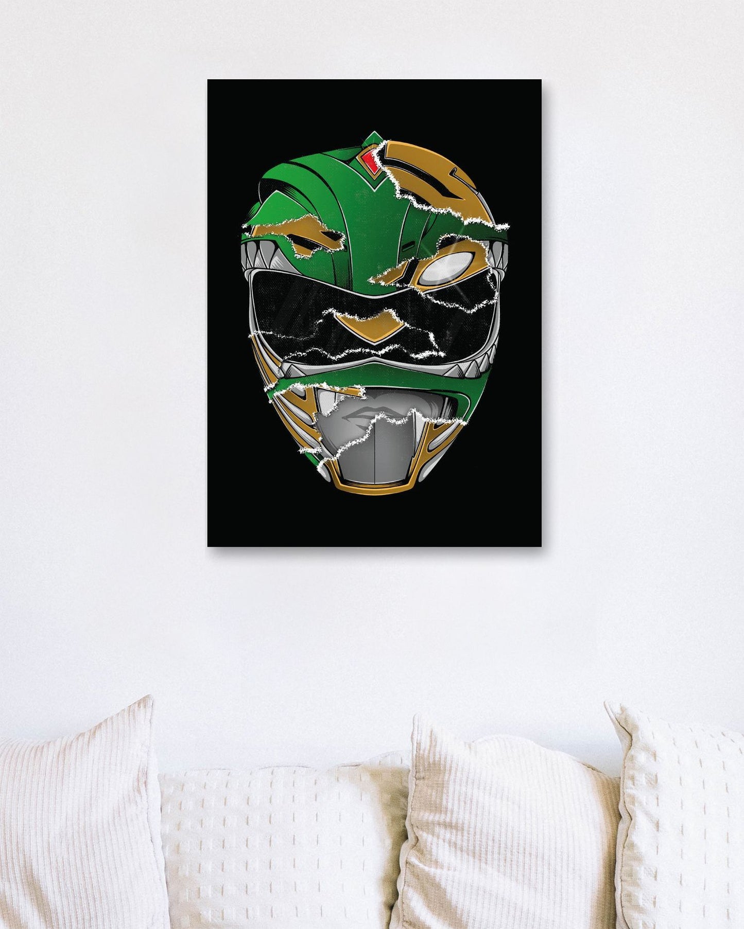 Green Ranger and White Ranger - @GODZILLARGE