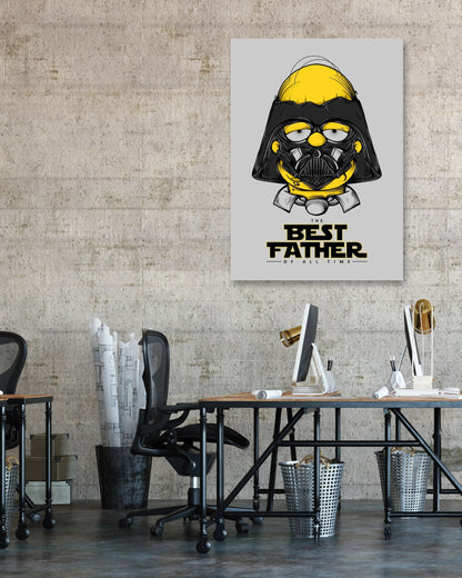 Darth Vader Homer - @GODZILLARGE