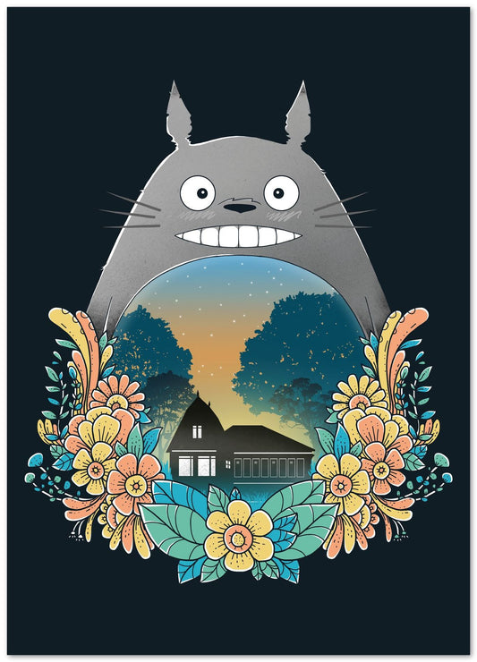 My Haunted House Totoro - @GODZILLARGE