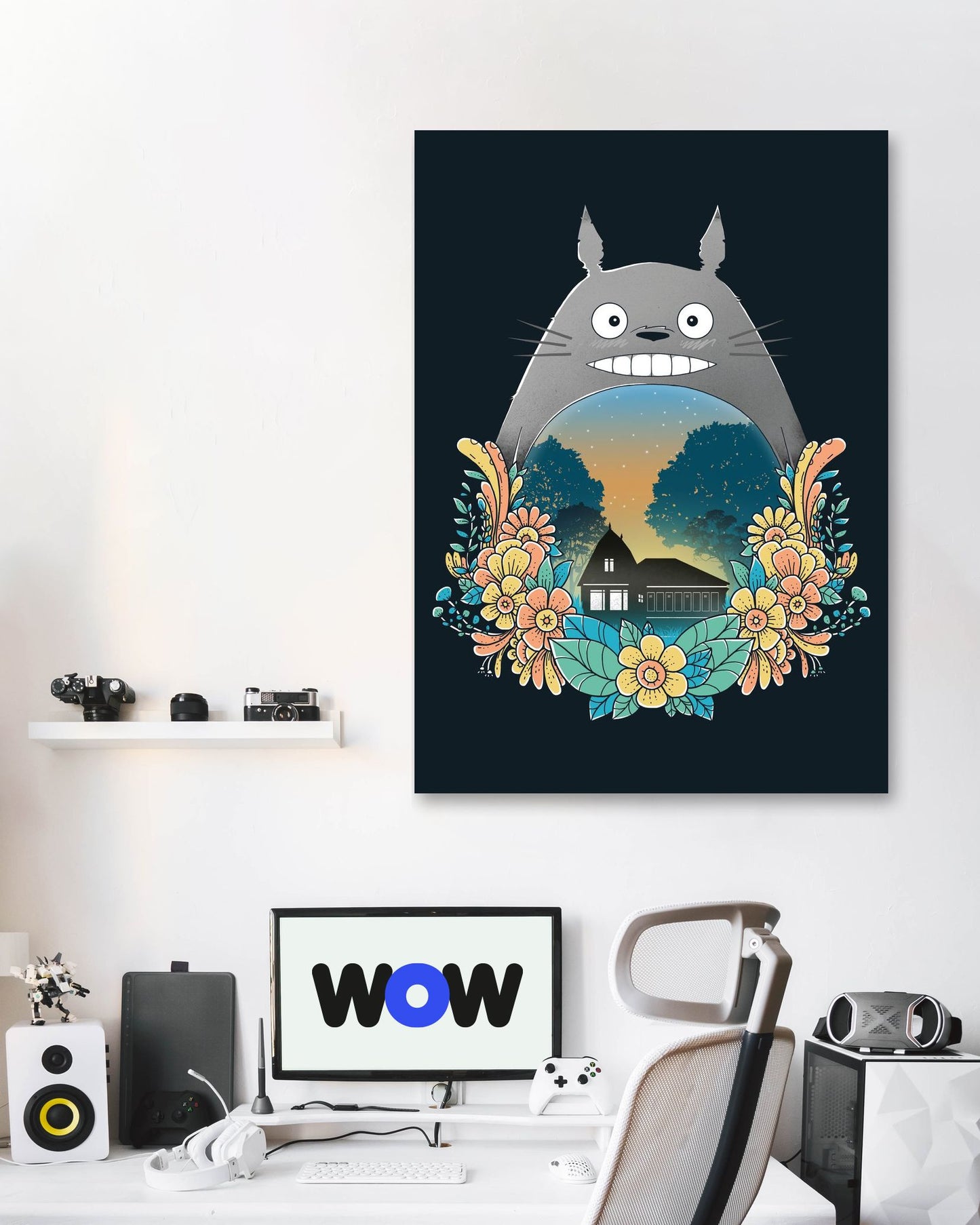 My Haunted House Totoro - @GODZILLARGE