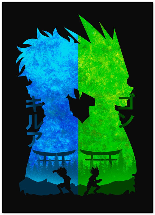 Hunterxhunter Killua and Gon  - @MyKido