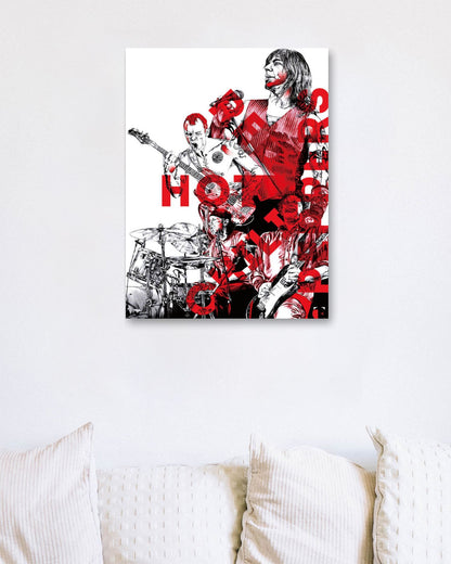 RHCP in RED - @Eastonpoison