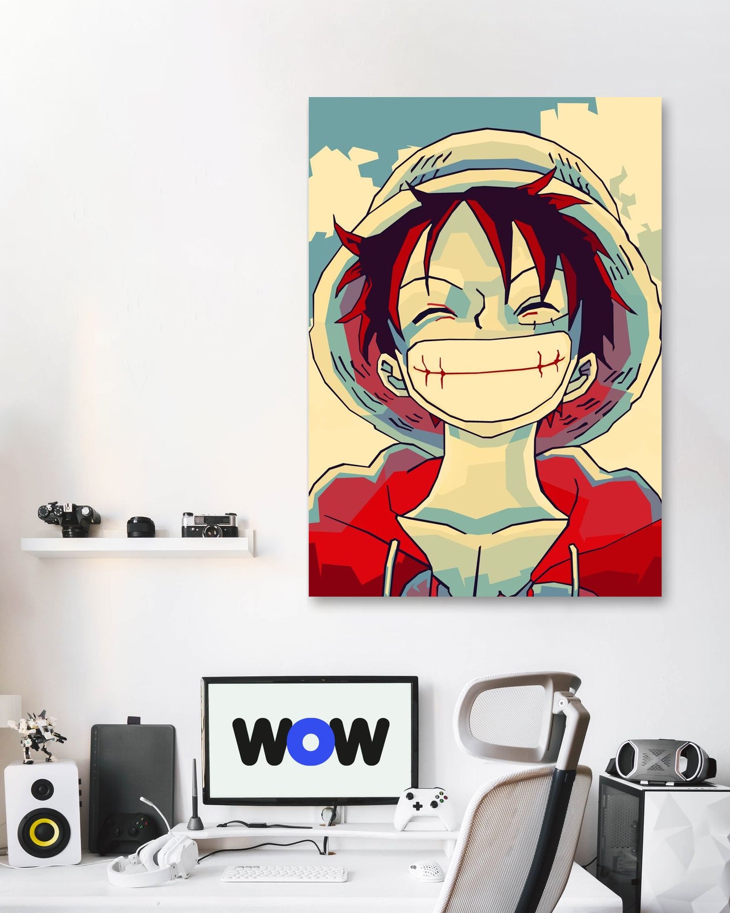 Luffy One Piece - @SiksisArt