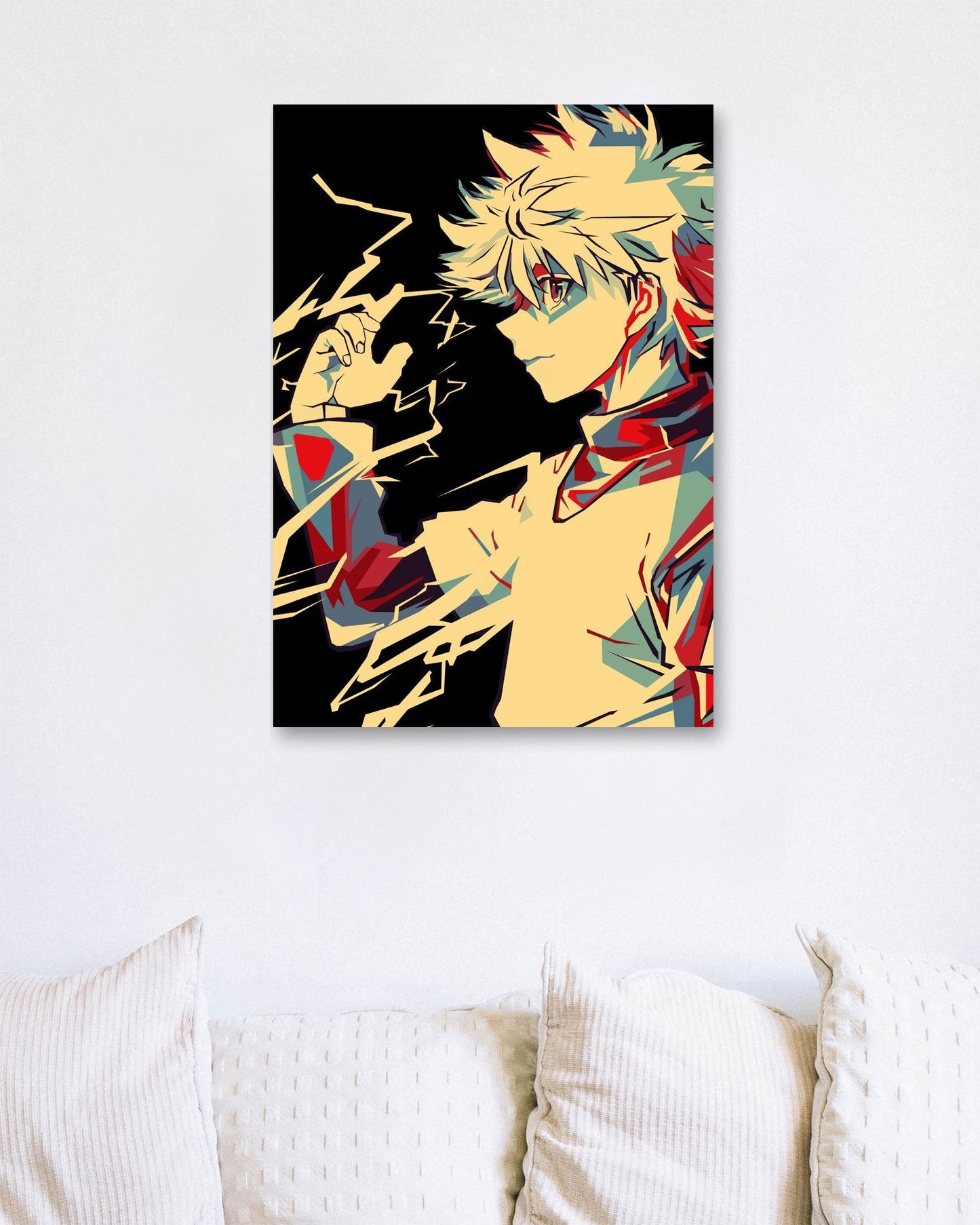 Killua Zoldyck Retro Art - @SiksisArt