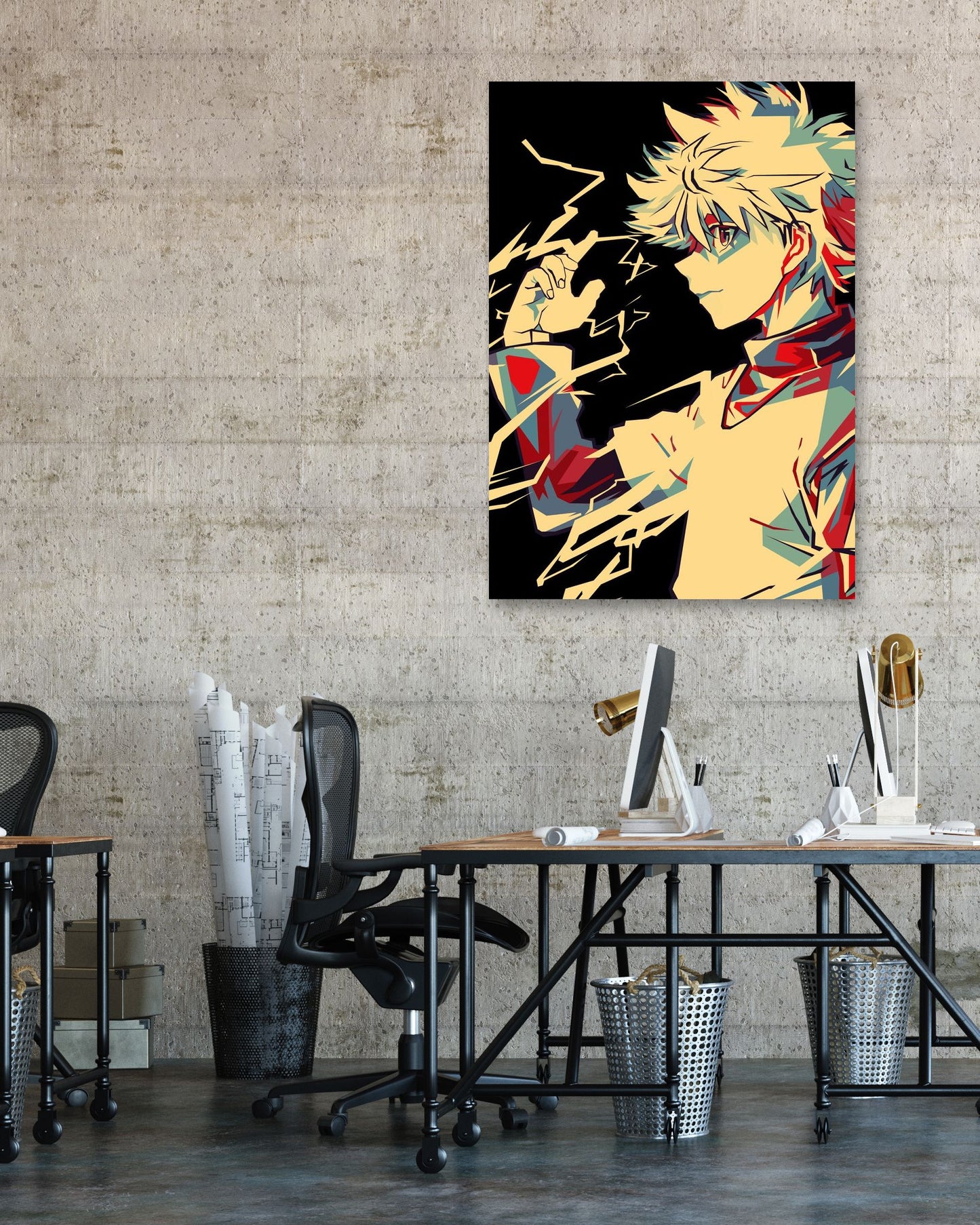 Killua Zoldyck Retro Art - @SiksisArt