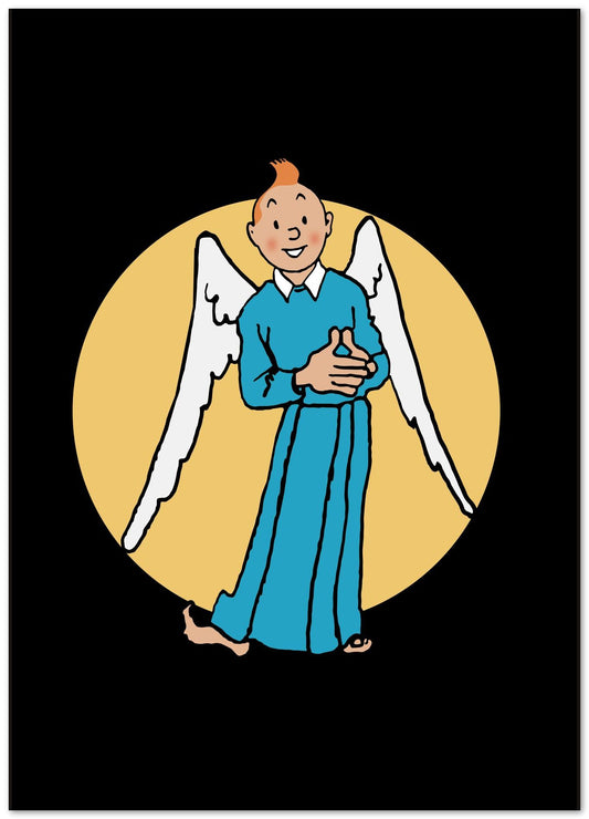 anime cartoon angel of tinti comic retro - @pansodda