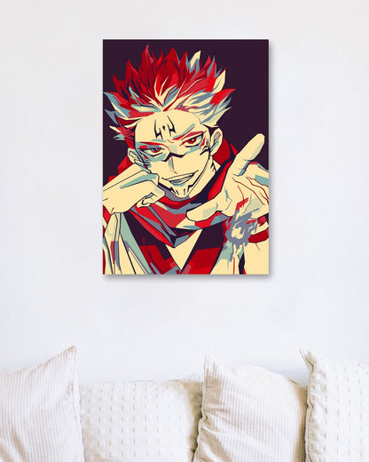 Sukuna Jujutsu Kaisen - @SiksisArt