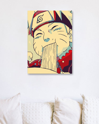 Naruto Retro Art  - @SiksisArt
