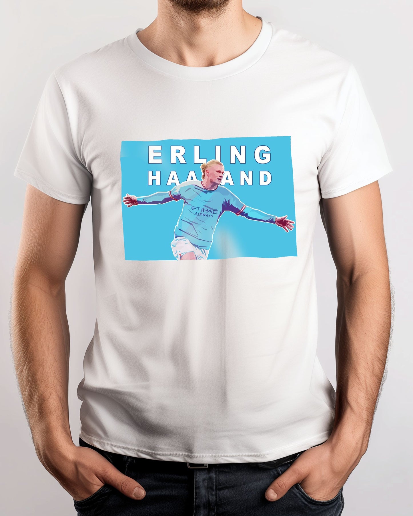 Erling Haaland In Vector Art - @Hanafi