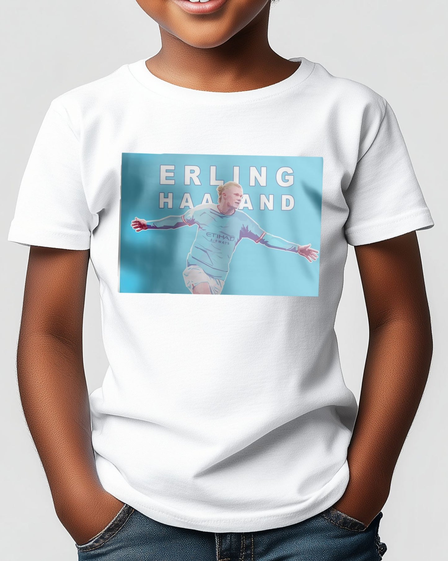 Erling Haaland In Vector Art - @Hanafi