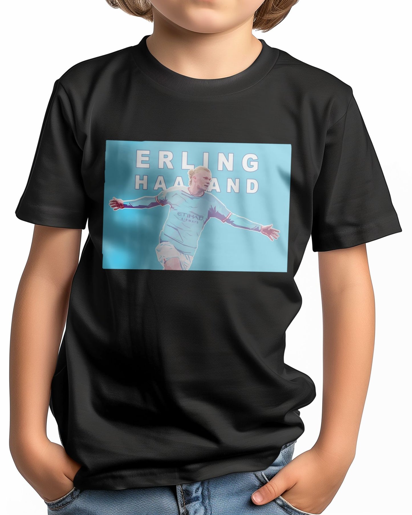 Erling Haaland In Vector Art - @Hanafi