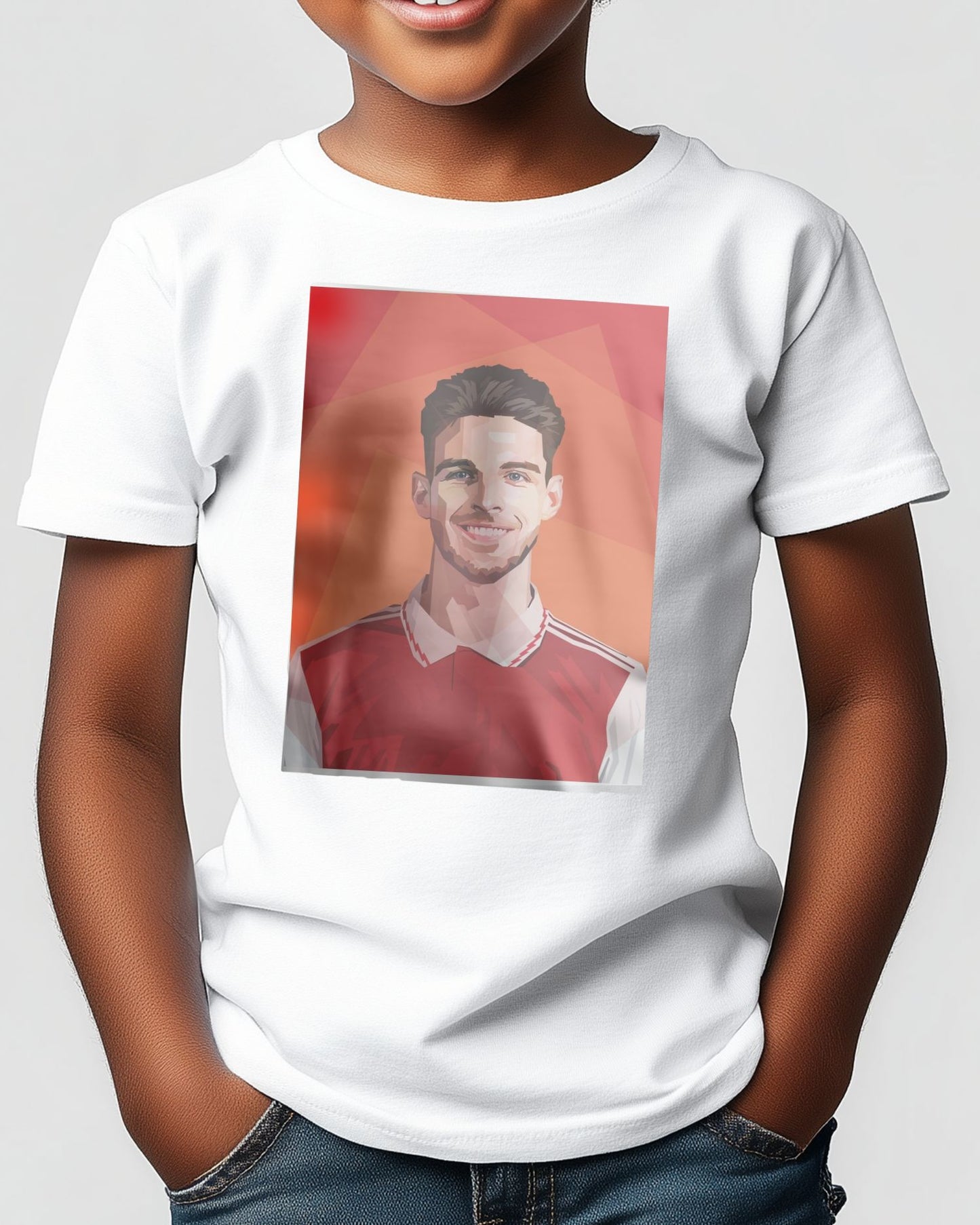 Declan Rice arsenal In Vector Art - @Hanafi