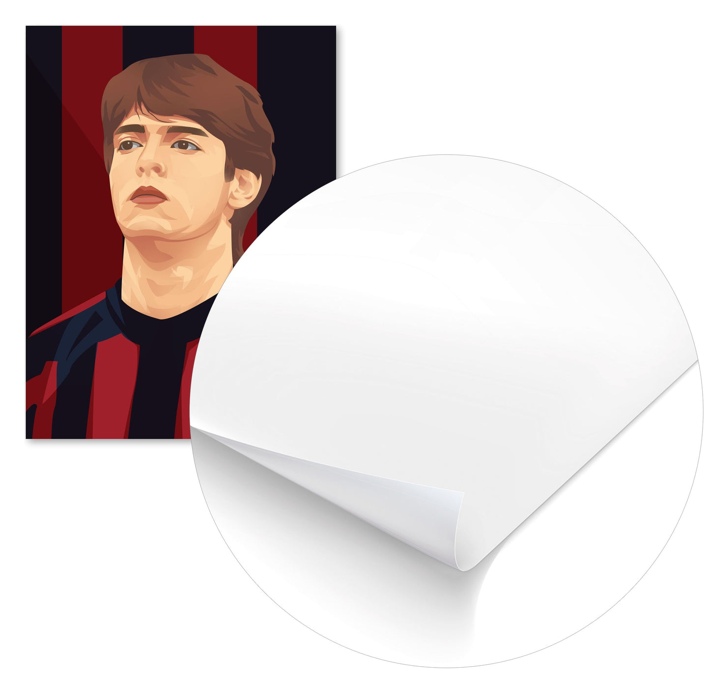 Ricardo Kaka In Vector Art - @Hanafi