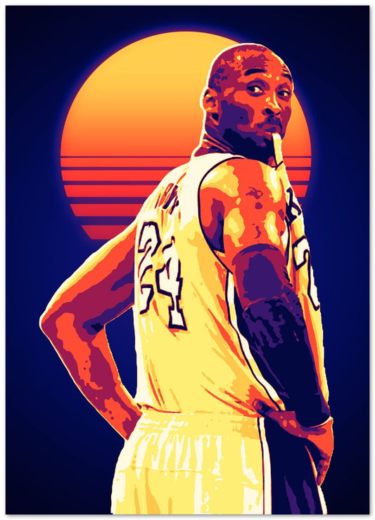 Kobe Bryant 24 - @RetroWorld