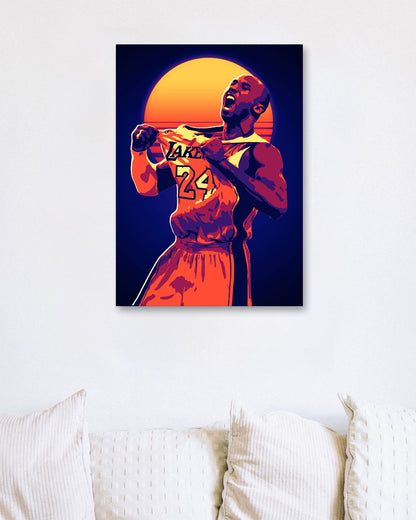 Kobe â€‹â€‹Bryant Celebration - @RetroWorld