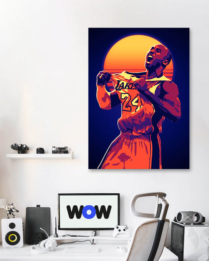 Kobe â€‹â€‹Bryant Celebration - @RetroWorld
