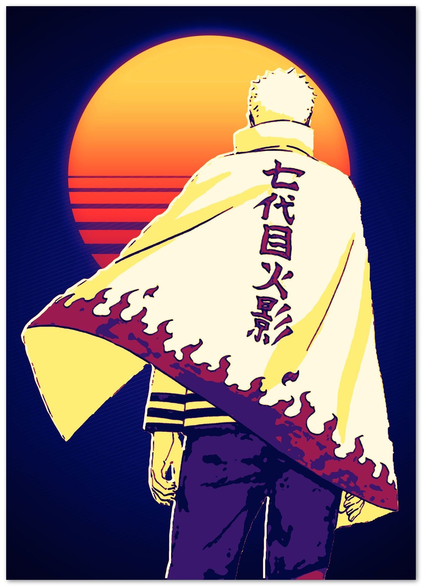 Naruto Hokage - @RetroWorld