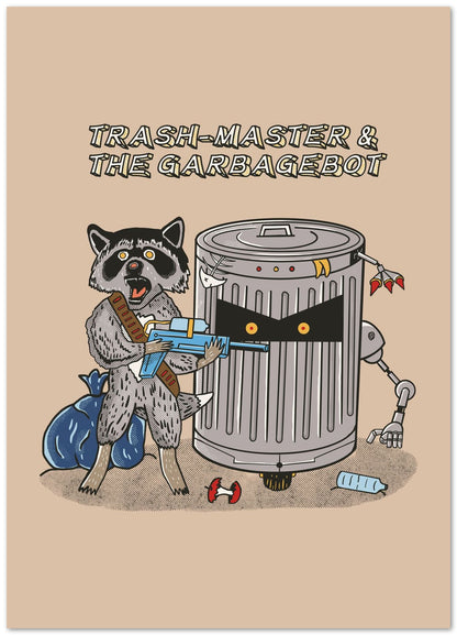 trash master & the garbage bot - @nyuwunsewu