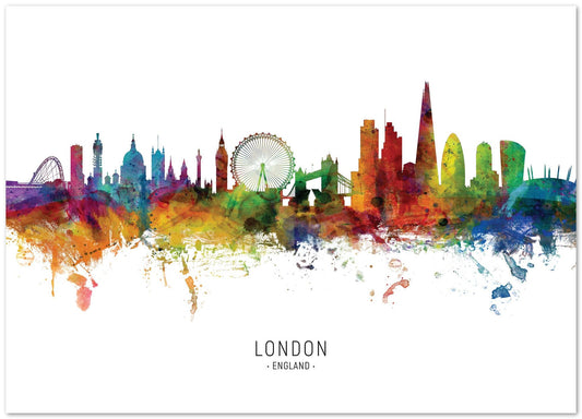 London England Skyline - @MichaelTompsett
