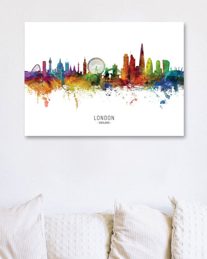 London England Skyline - @MichaelTompsett