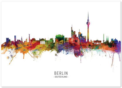 Berlin Germany Skyline - @MichaelTompsett