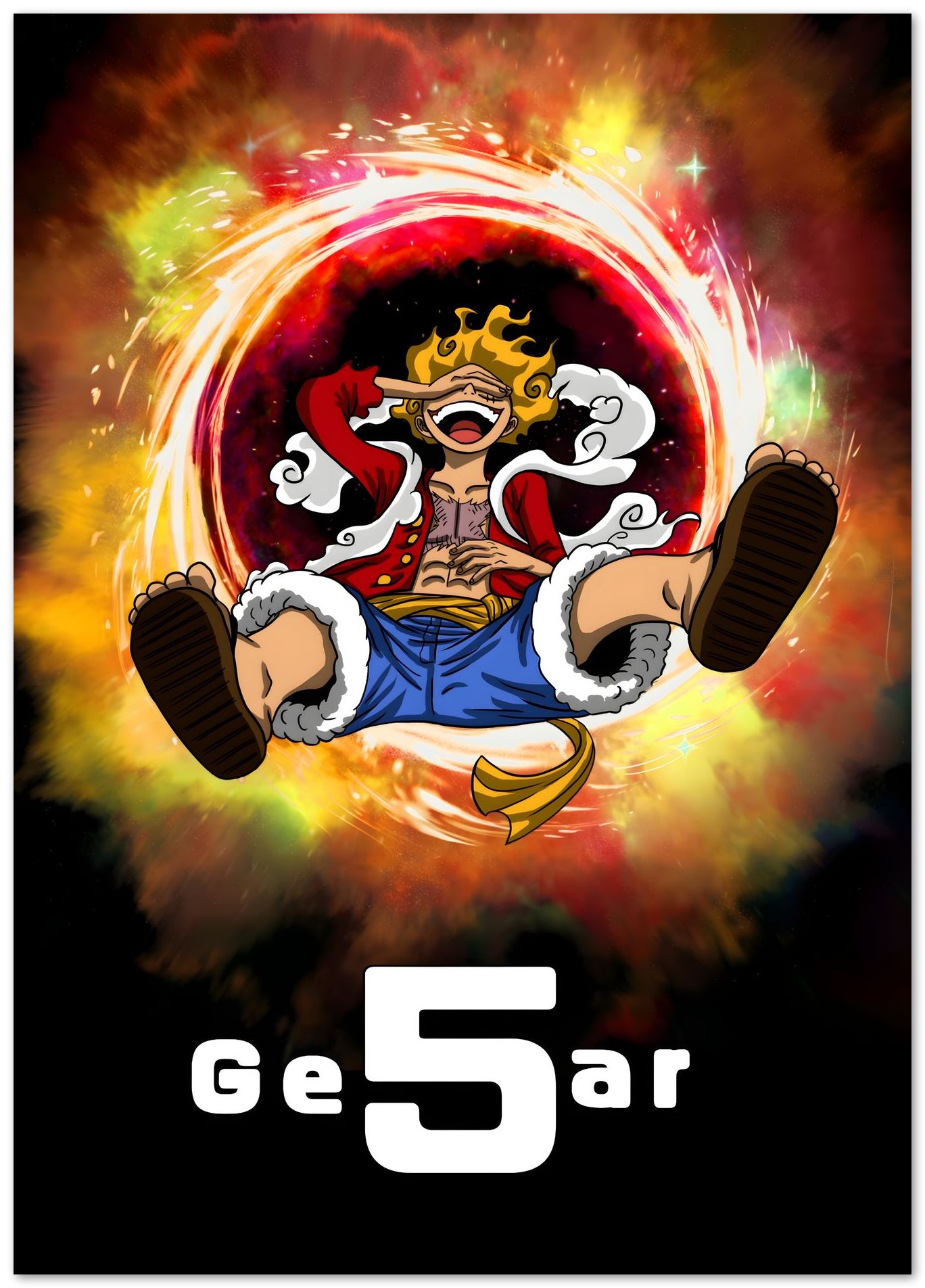 moments epic monkey d Luffy gear 5  - @Shieru