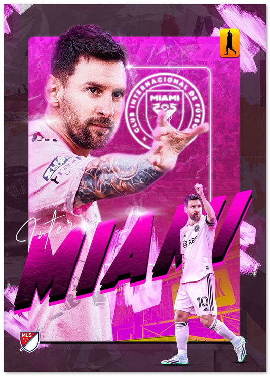 Lionel Messi Inter Miami Club - @ColorizeStudio