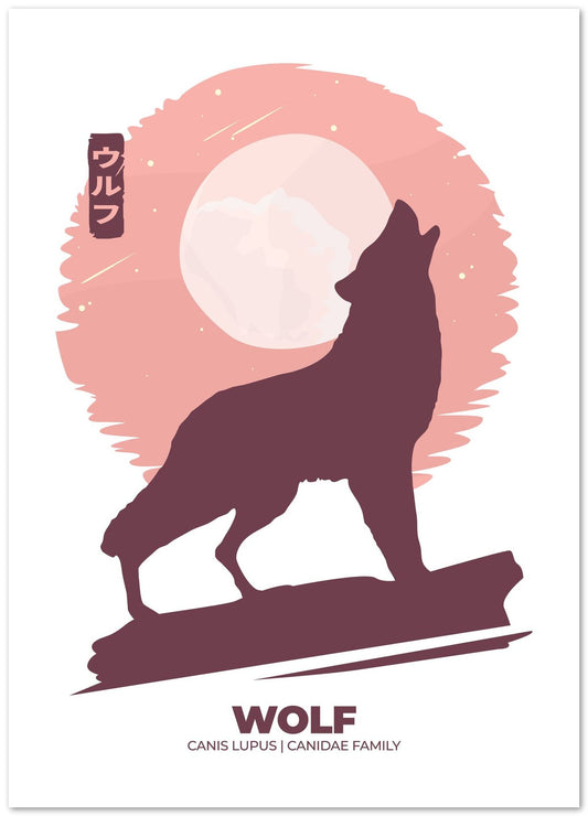 wolf silhouette illustration - @skiefe