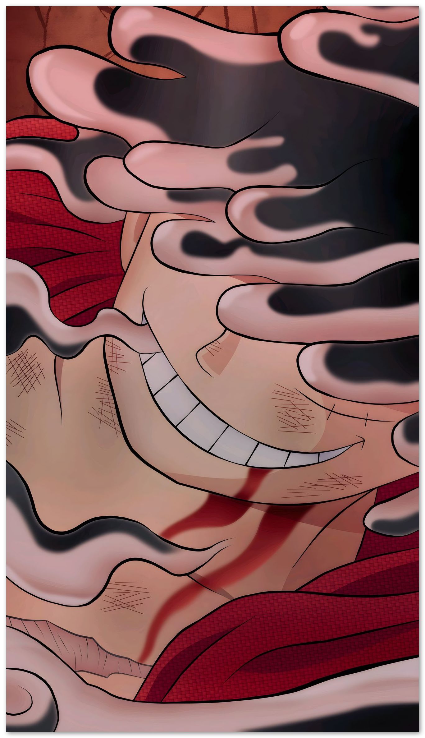 Mongkey D Luffy Smile go to Gear 5 - @Tanjidor