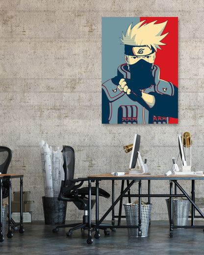 Kakashi illustration - @SanDee15