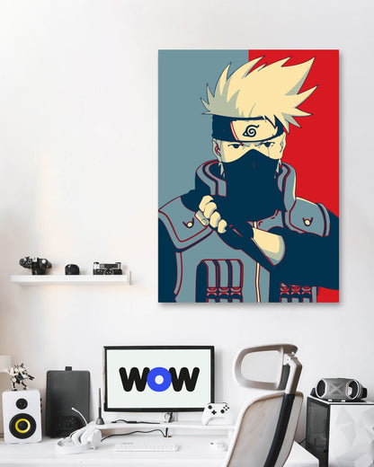 Kakashi illustration - @SanDee15