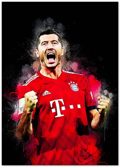 Lewandowski painting - @SanDee15