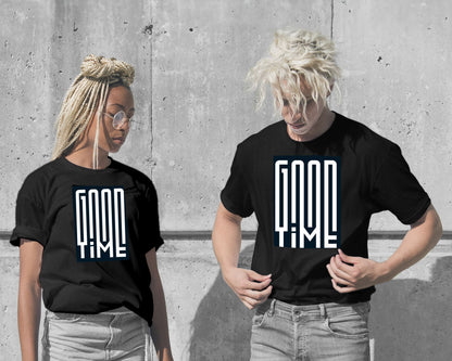 Typography: Good Time in Black - @HidayahCreative