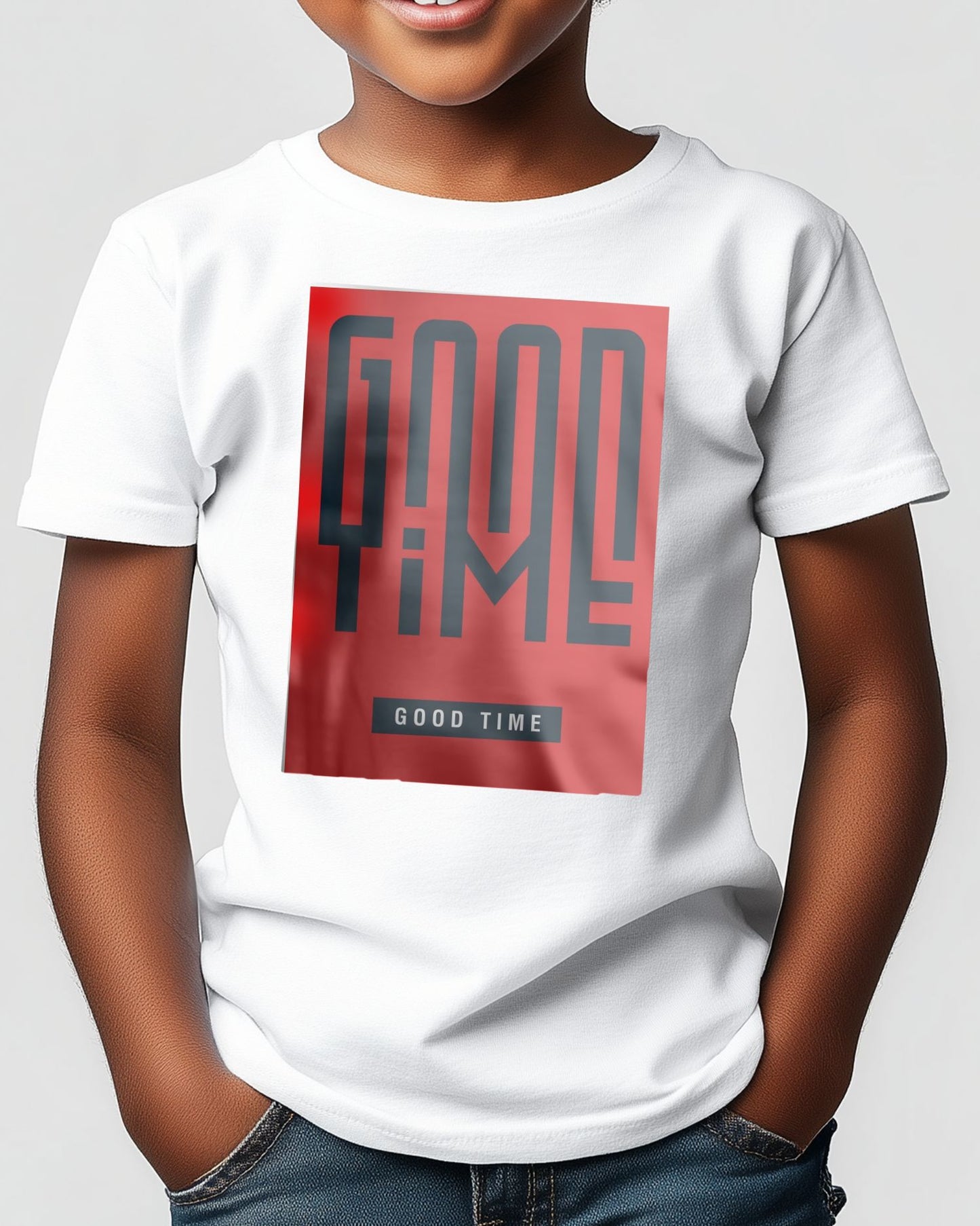 Typography: Good Time in Red - @HidayahCreative